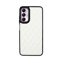 Vivid Diamond Shape PU Leather Case Samsung Galaxy A05s White 5213015670082