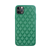 Vivid Diamond Shape PU Leather Case Apple iPhone 11 Pro Green 5213015670143
