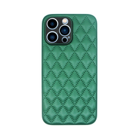 Vivid Diamond Shape PU Leather Case Apple iPhone 13 Pro Max Green 5213015670174