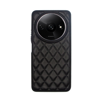 Vivid Diamond Shape PU Leather Case Redmi A3 Black 5213015670280