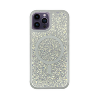 Vivid Magsafe Glitter Shine Case Apple iPhone 11 Pro Silver 5213015674714