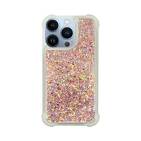 Vivid Liquid Glitter Case Apple iPhone 13 Pro Max Rose Gold