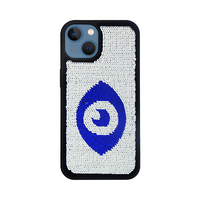 Vivid Sequin Case Apple iPhone 13 Silver/Blue 5213015673458