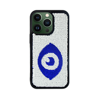 Vivid Sequin Case Apple iPhone 13 Pro Silver/Blue 5213015673465