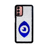 Vivid Sequin Case Samsung Galaxy A04s Silver/Blue 5213015673564