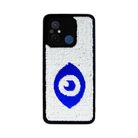 Vivid Sequin Case Xiaomi Redmi 12C Silver/Blue 5213015673632