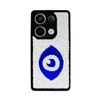 Vivid Sequin Case Redmi Note 13 Pro/Poco X6 5G Silver/Blue 5213015673649