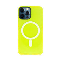 Vivid Magsafe Silicone Case Apple iPhone 12/12 Pro Yellow 5213015673953