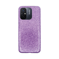 Vivid Glitter Case Redmi 12C Purple