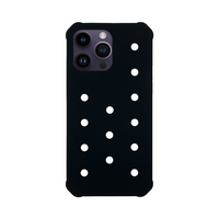 Vivid Silicone Pins Case Apple iPhone 15 Pro Black 5213015670877