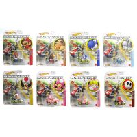 Hot Wheels Super Mario Kart Scala 1:64  1pz (Τυχαία Επιλογή 1:8)