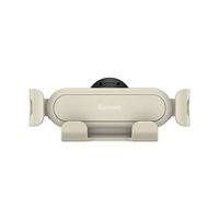 Baseus Car Mount Holder Stable Air Outlet Creamy White