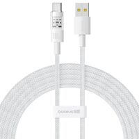 Baseus Gem USB A to USB C fast charging cable 2 m 100 W White