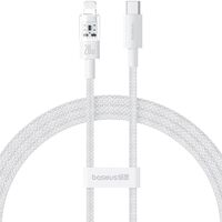 Baseus Gem USB-C to iP fast charging cable 1 m 20 W White