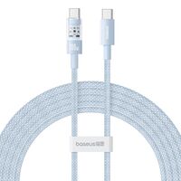 Baseus Gem USB C to USB C fast charging cable 2 m 100 W Blue