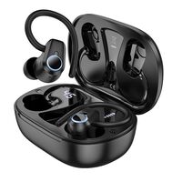 Hoco EQ8 Pure Joy Headset Wireless In-Ear Calls/Music Bluetooth Black