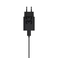 Motorola TurboPower Wall Charger 33W USB-C, 1m C-C cable, Black