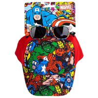 Marvel Avengers set cap + sunglasses 18445484470373