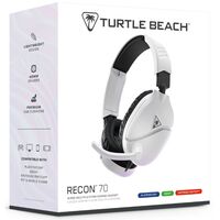TURTLEBEACH Cuffie Wired Gaming Recon 70P White V2