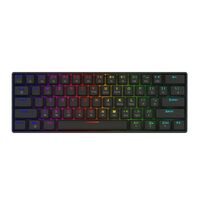 Savio BLACKOUT X2 RED keyboard Gaming USB QWERTY US International Black