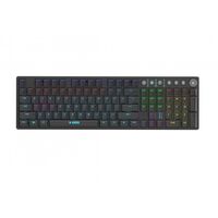 iBox AURORA K-6 keyboard Universal RF Wireless + Bluetooth QWERTY English Black