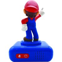 LEXIBOOK Super Mario Bros Mario Digital alarm clock night light