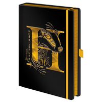 PYRAMID Harry Potter Hufflepuff premium A5 notebook