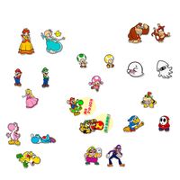BANDAI Super Mario Bros assorted About surprise chara magnet 6cm