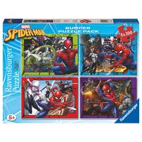 RAVENSBURGER Marvel Spiderman puzzle 4x100pcs
