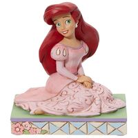 La Sirenetta Ariel Seduta nel Prato