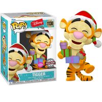 FUNKO POP figure Disney Holiday Tigger Flocked Exclusive