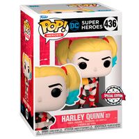 FUNKO POP figure DC Comics Super Heroes Harley Quinn Exclusive