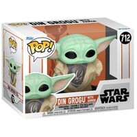 FUNKO POP figure Star Wars The Mandalorian Din Grogu with Armor