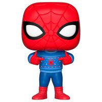 FUNKO POP figure Marvel Holiday Spider-Man with Ugly Sweater