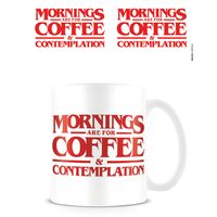 PYRAMID Stranger Things Morning are for Coffee mug