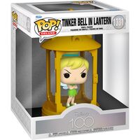 FUNKO POP figure Deluxe Disney 100th Anniversary Peter Tinker Bell in Lantern