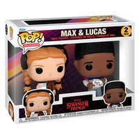 FUNKO POP pack 2 figures Stranger Things Max & Lucas