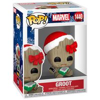 FUNKO POP figure Marvel Groot with Present