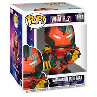 FUNKO POP figure Super Marvel What IF Sakaarian Iron Man