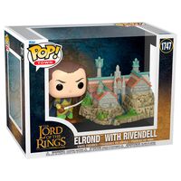 FUNKO POP figure Town The Lord of the Rings Lord Elrond with Rivendell