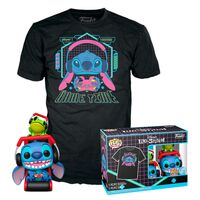 FUNKO Set figure POP & Tee Disney Stitch Gamer Stitch with Frog