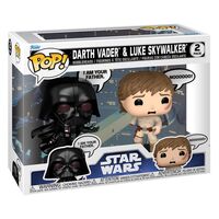 FUNKO POP pack 2 figures Star Wars Darth Vader & Luke Skywalker