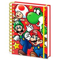 PYRAMID Nintendo Super Mario Bros A5 notebook