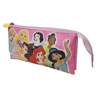 MANENTI Disney Princess Rose triple pencil case