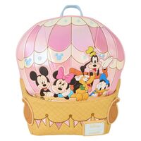 LOUNGEFLY Loungefly Disney Mickey & Friends Shape Hot Air Balloon backpack 26cm