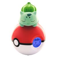 Radiosveglia Lampada Pokemon Bulbasaur Sleeping w/Poke Ball