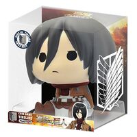 PLASTOY Salvadanaio Chibi Attack on Titan Mikasa