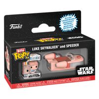 FUNKO Bitty Pop figure Rides Star Wars Luke Skywalker and Speeder