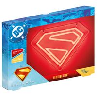 Paladone Lampada Neon da Muro Superman