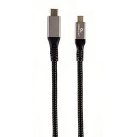 Gembird CCBP-USB3-CMCM100-1.5M USB cable USB 3.2 Gen 2 (3.1 Gen 2) USB C Black, Silver